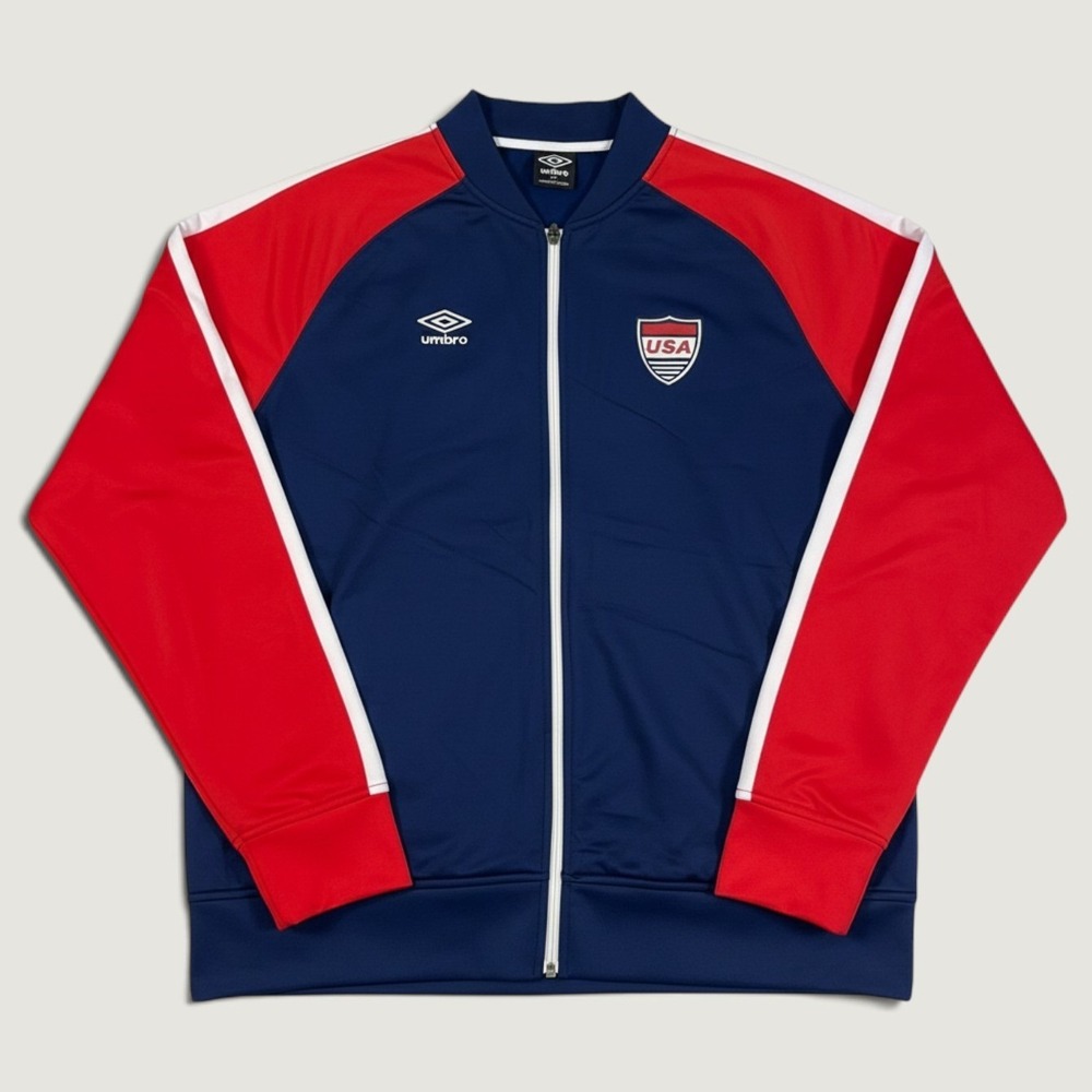 Umbro USA Soccer Track Jacket Full Zip Size XL USMNT World Cup